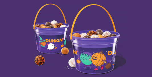 dunkin donuts halloween munchkins bucket 2024