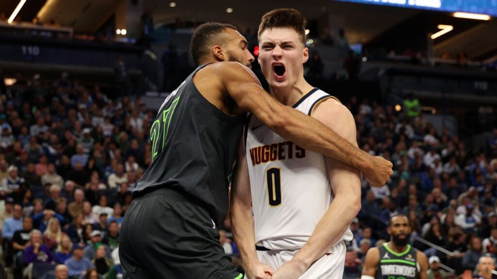 Christian Braun’s Jaw-Dropping Dunk on Rudy Gobert Ignites Outrage During Nuggets Game!